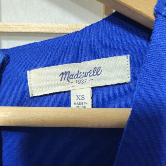 Madewell Sleeveless Raw Edge Dress - Picture 3 of 3